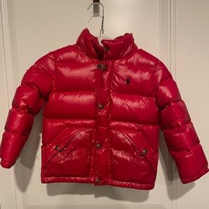 Toddler Ralph Lauren Down Hooded Jacket